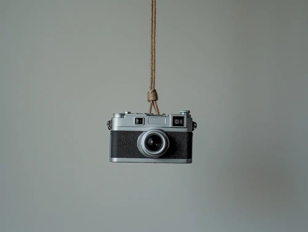 Top view of Ricoh GR IIIx with minimalist layout